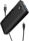 ANKER 20000MAH 22.5W TYPEC CABLE POWERBANK BLACK WARRANTY 18 MONTH MAX 87W OUTPUT