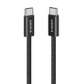 ANKER TYPE C TO TYPE C BRAIDED CABLE 240W 1M BLACK WARRANTY 2 YEAR