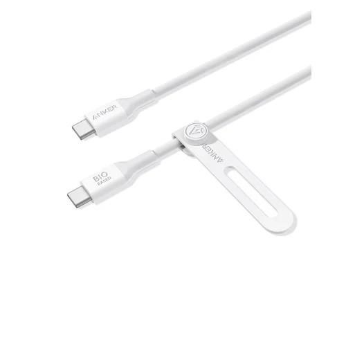 ANKER 544 TYPEC TYPEC BIO CABLE 140W 0.9M WHITE WARRANTY 2 YEAR