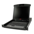 APC 17 RACK LCD CONSOLE WITH INTEGRATED 8 P