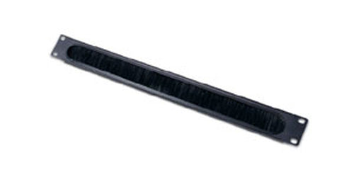 APC 1U CABLE PASS-THRU W/ BRUSH STRIP BLACK