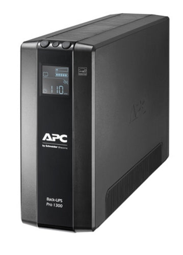 APC BACKUP UPS 1300VA/ 1.3KVA 780W UPS TOWER RACK MOUNT INCLUDED: NO RACK TYPE: N/A NETWORK CARD:NO BATTERY:YES BATTERY TYPE: VRLA WARRANTY: 2 YEARS REPAIR OR REPLACE NOTES: LINE INTERACTIVE